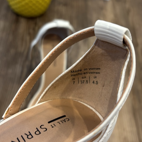 Call It Spring Cream Heels - Picture 3 of 6